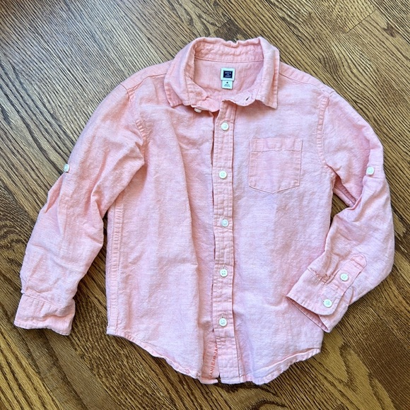 Janie and Jack Shirts & Tops Janie And Jack Linen Shirt Poshmark